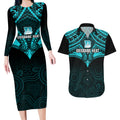 brisbane-heat-cricket-couples-matching-long-sleeve-bodycon-dress-and-hawaiian-shirt-2023-unique-indigenous-art-mix-polynesian-pattern