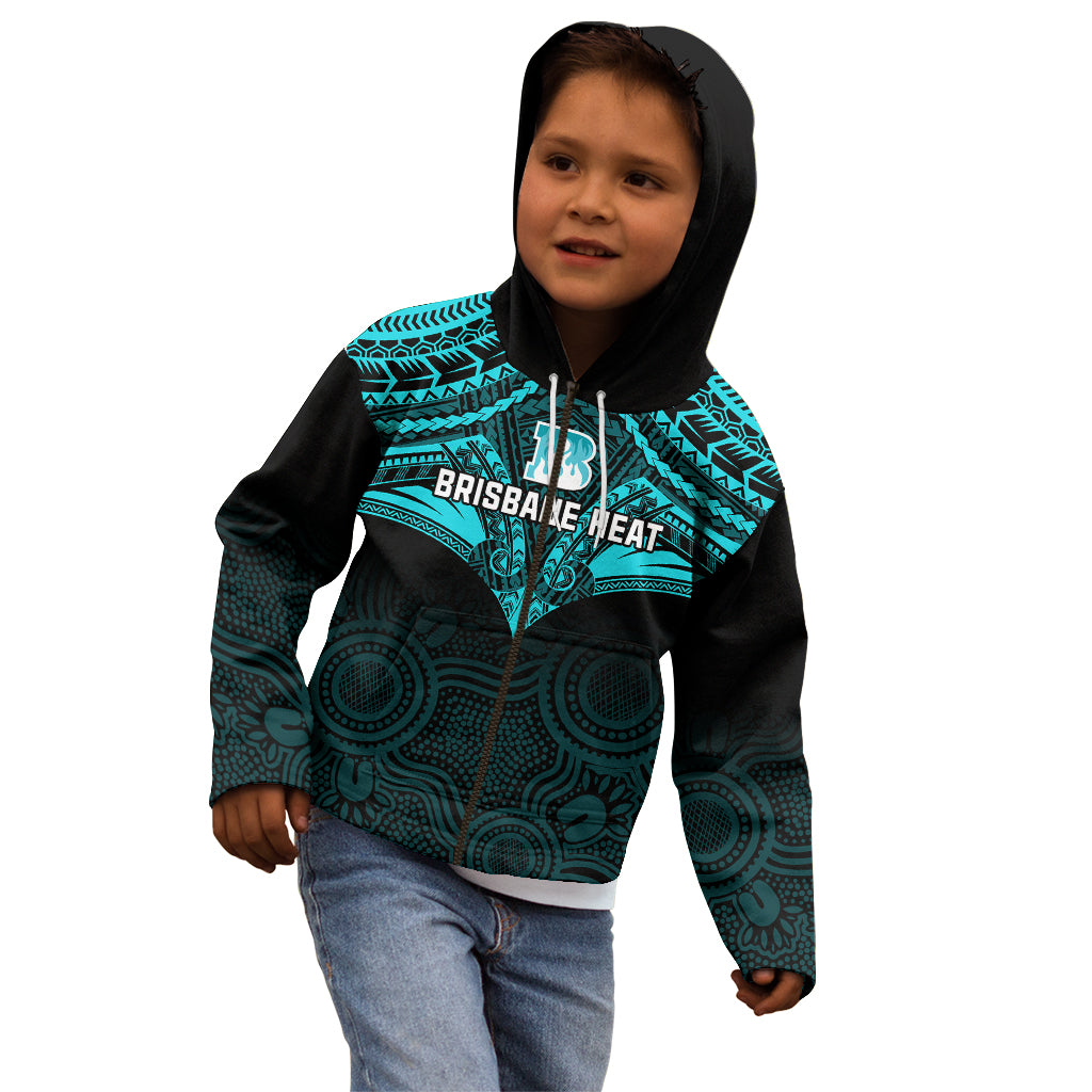 brisbane-heat-cricket-kid-hoodie-2023-unique-indigenous-art-mix-polynesian-pattern