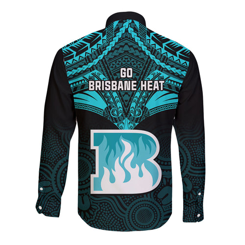 brisbane-heat-cricket-long-sleeve-button-shirt-2023-unique-indigenous-art-mix-polynesian-pattern