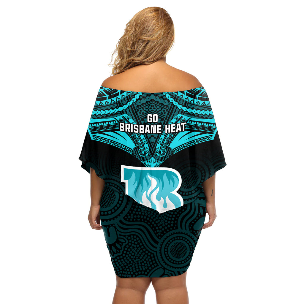 brisbane-heat-cricket-off-shoulder-short-dress-2023-unique-indigenous-art-mix-polynesian-pattern