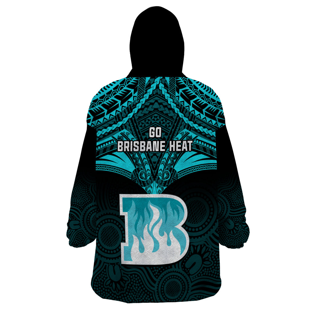 brisbane-heat-cricket-wearable-blanket-hoodie-2023-unique-indigenous-art-mix-polynesian-pattern