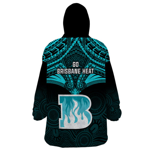 brisbane-heat-cricket-wearable-blanket-hoodie-2023-unique-indigenous-art-mix-polynesian-pattern