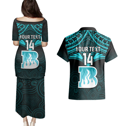 custom-brisbane-heat-cricket-couples-matching-puletasi-dress-and-hawaiian-shirt-2023-unique-indigenous-art-mix-polynesian-pattern