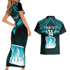 custom-brisbane-heat-cricket-couples-matching-short-sleeve-bodycon-dress-and-hawaiian-shirt-2023-unique-indigenous-art-mix-polynesian-pattern