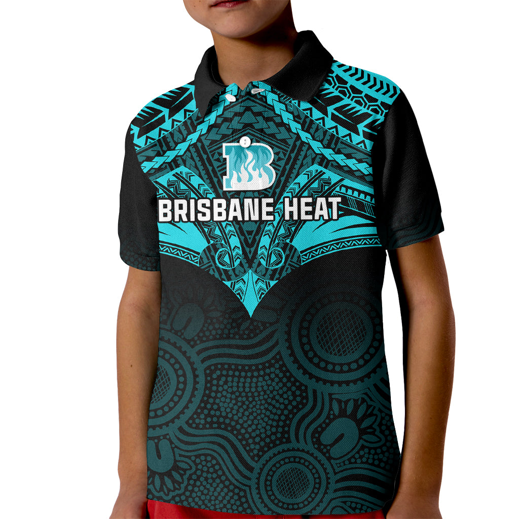 custom-brisbane-heat-cricket-kid-polo-shirt-2023-unique-indigenous-art-mix-polynesian-pattern