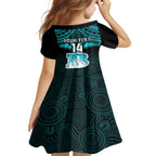 custom-brisbane-heat-cricket-kid-short-sleeve-dress-2023-unique-indigenous-art-mix-polynesian-pattern