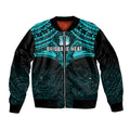 custom-brisbane-heat-cricket-sleeve-zip-bomber-jacket-2023-unique-indigenous-art-mix-polynesian-pattern
