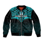 custom-brisbane-heat-cricket-sleeve-zip-bomber-jacket-2023-unique-indigenous-art-mix-polynesian-pattern