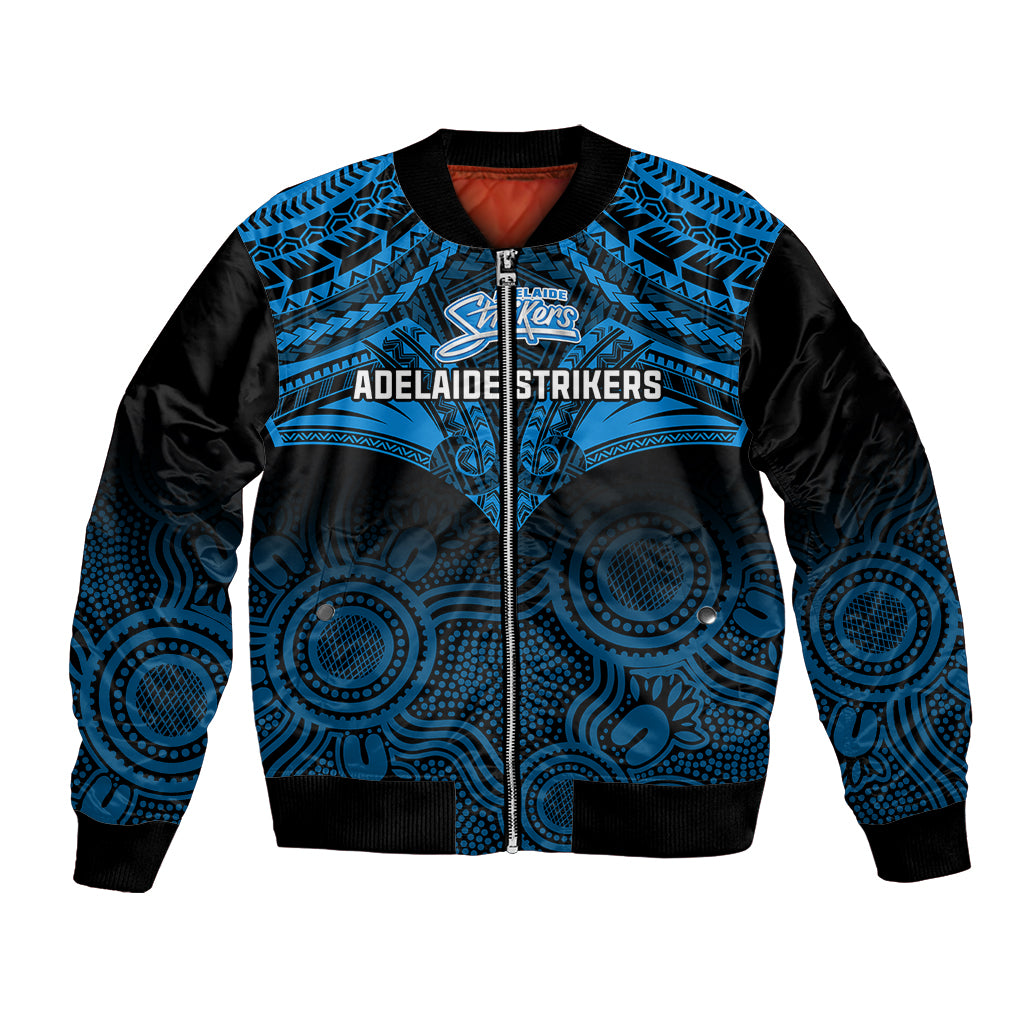 adelaide-strikers-cricket-bomber-jacket-2023-unique-indigenous-art-mix-polynesian-pattern