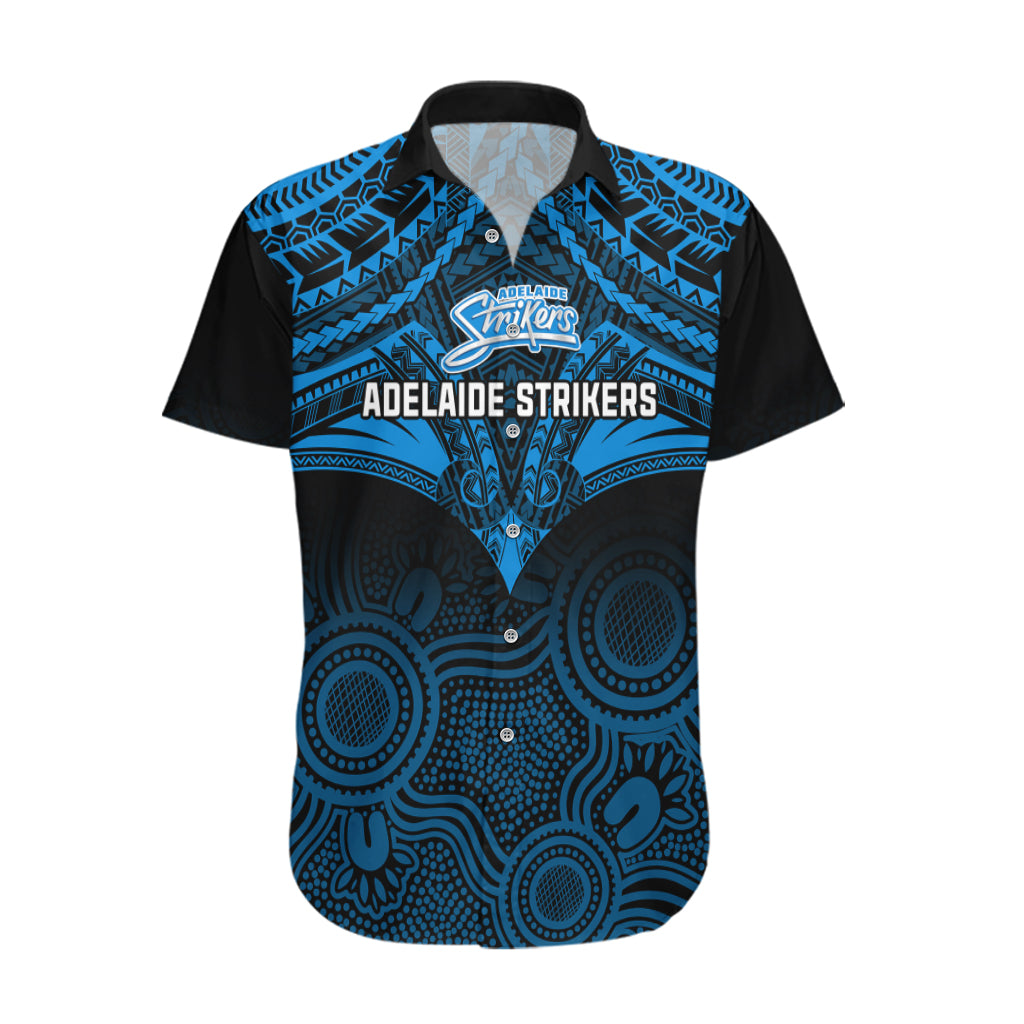 adelaide-strikers-cricket-hawaiian-shirt-2023-unique-indigenous-art-mix-polynesian-pattern
