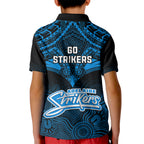 adelaide-strikers-cricket-kid-polo-shirt-2023-unique-indigenous-art-mix-polynesian-pattern