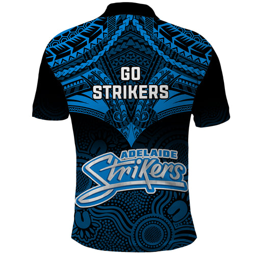adelaide-strikers-cricket-polo-shirt-2023-unique-indigenous-art-mix-polynesian-pattern