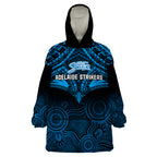 adelaide-strikers-cricket-wearable-blanket-hoodie-2023-unique-indigenous-art-mix-polynesian-pattern
