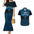 custom-adelaide-strikers-cricket-couples-matching-mermaid-dress-and-hawaiian-shirt-2023-unique-indigenous-art-mix-polynesian-pattern