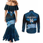 custom-adelaide-strikers-cricket-couples-matching-mermaid-dress-and-long-sleeve-button-shirts-2023-unique-indigenous-art-mix-polynesian-pattern