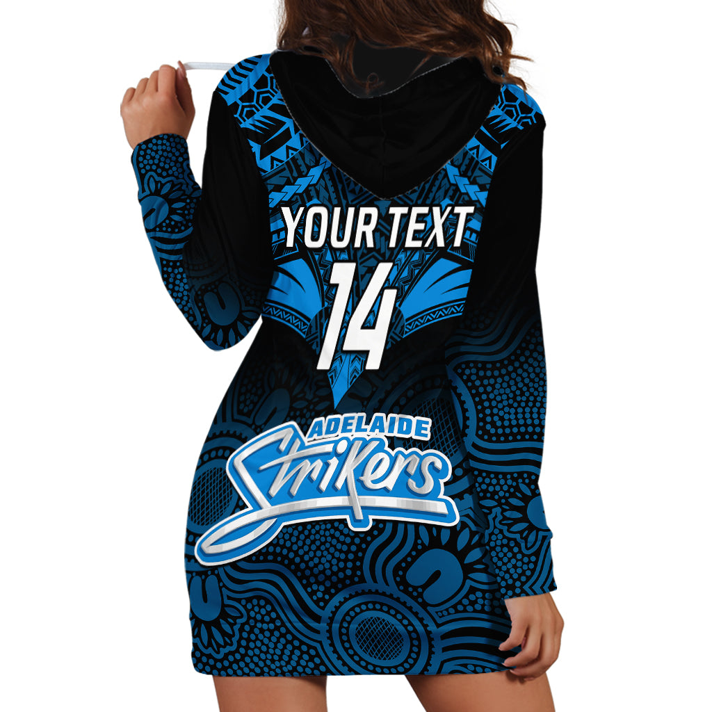custom-adelaide-strikers-cricket-hoodie-dress-2023-unique-indigenous-art-mix-polynesian-pattern