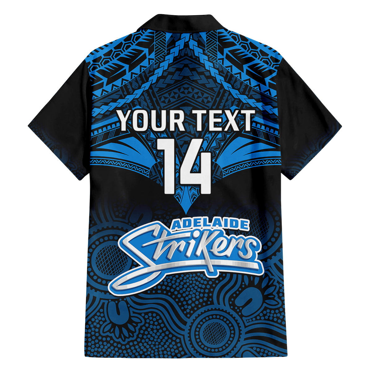 custom-adelaide-strikers-cricket-kid-hawaiian-shirt-2023-unique-indigenous-art-mix-polynesian-pattern