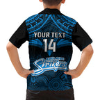 custom-adelaide-strikers-cricket-kid-hawaiian-shirt-2023-unique-indigenous-art-mix-polynesian-pattern