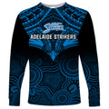 custom-adelaide-strikers-cricket-long-sleeve-shirt-2023-unique-indigenous-art-mix-polynesian-pattern