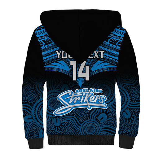 custom-adelaide-strikers-cricket-sherpa-hoodie-2023-unique-indigenous-art-mix-polynesian-pattern