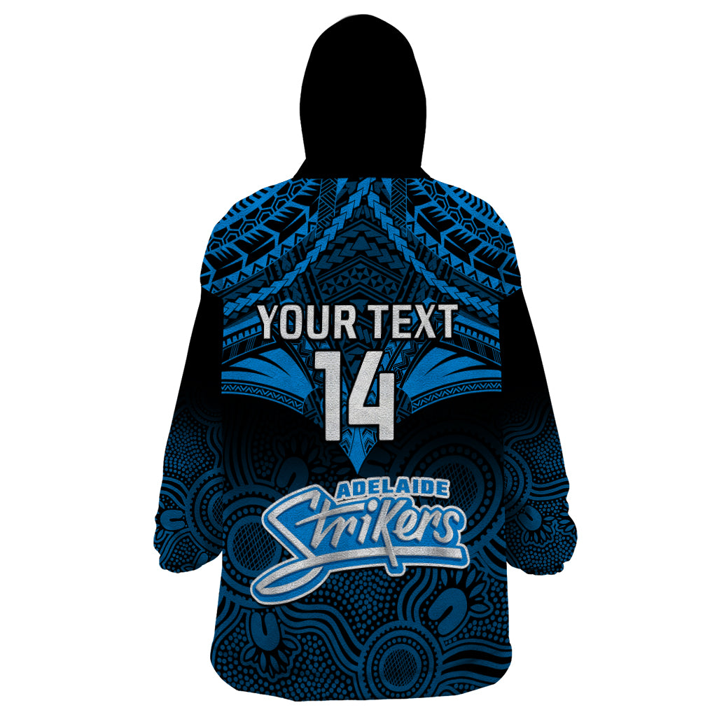 custom-adelaide-strikers-cricket-wearable-blanket-hoodie-2023-unique-indigenous-art-mix-polynesian-pattern