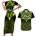 sydney-thunder-cricket-couples-matching-short-sleeve-bodycon-dress-and-hawaiian-shirt-2023-unique-indigenous-art-mix-polynesian-pattern