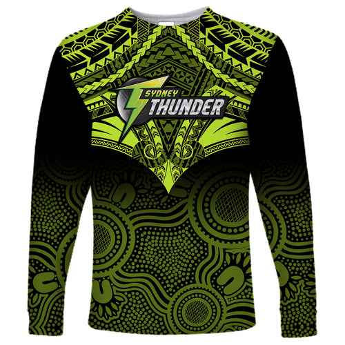 sydney-thunder-cricket-long-sleeve-shirt-2023-unique-indigenous-art-mix-polynesian-pattern