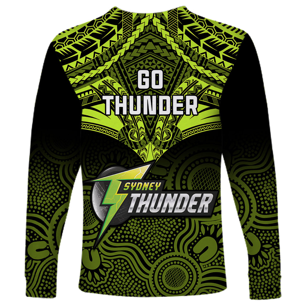 sydney-thunder-cricket-long-sleeve-shirt-2023-unique-indigenous-art-mix-polynesian-pattern