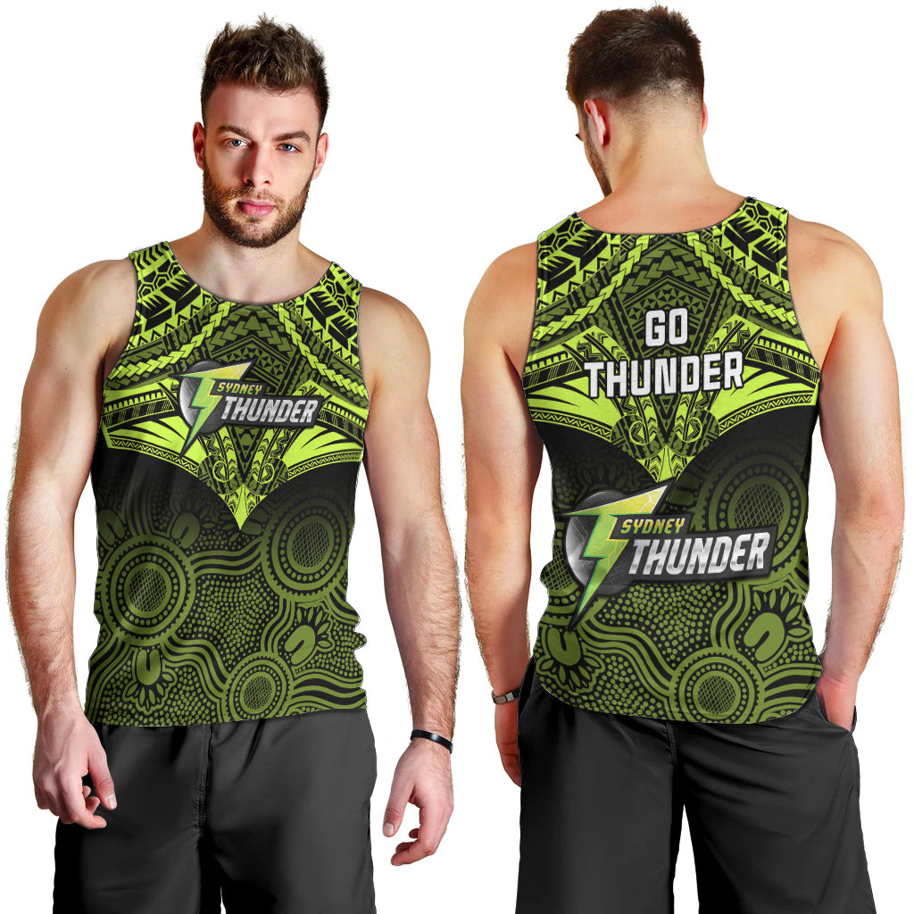 sydney-thunder-cricket-men-tank-top-2023-unique-indigenous-art-mix-polynesian-pattern