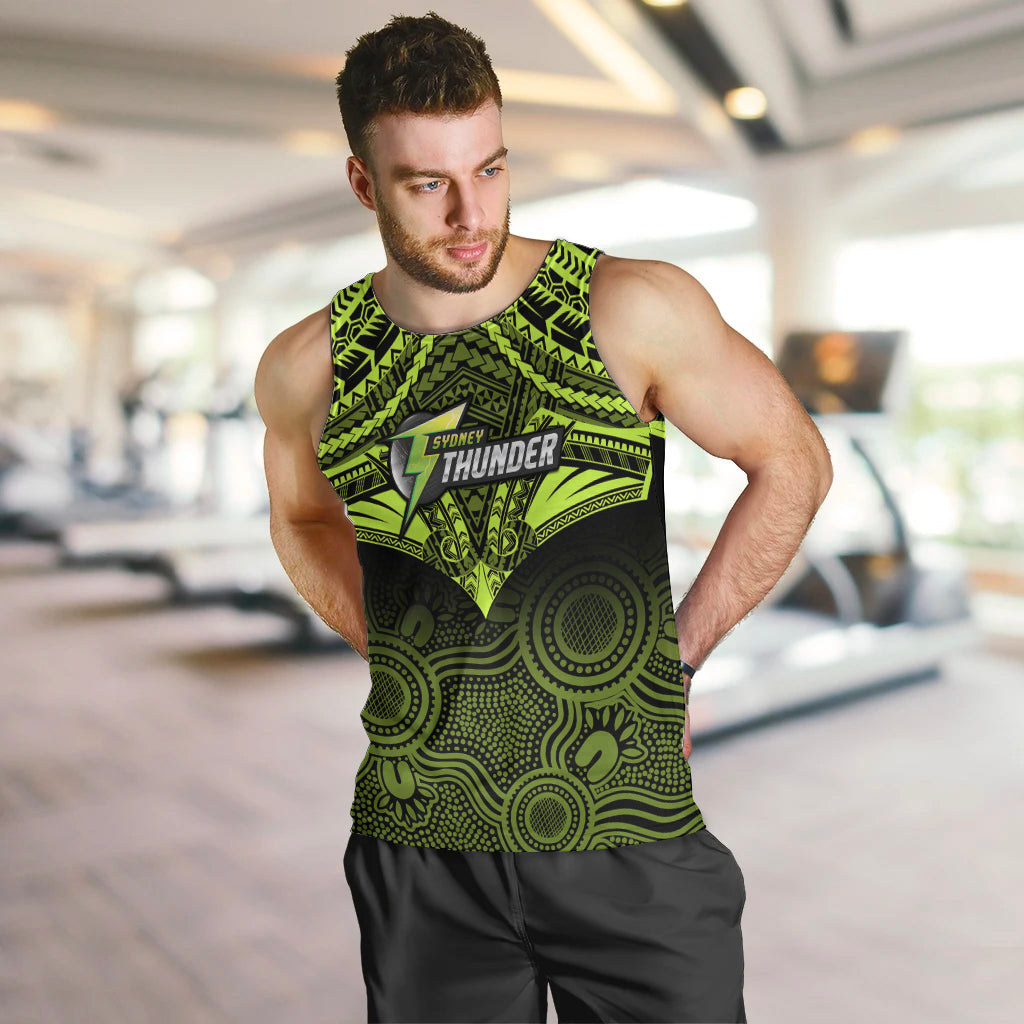sydney-thunder-cricket-men-tank-top-2023-unique-indigenous-art-mix-polynesian-pattern