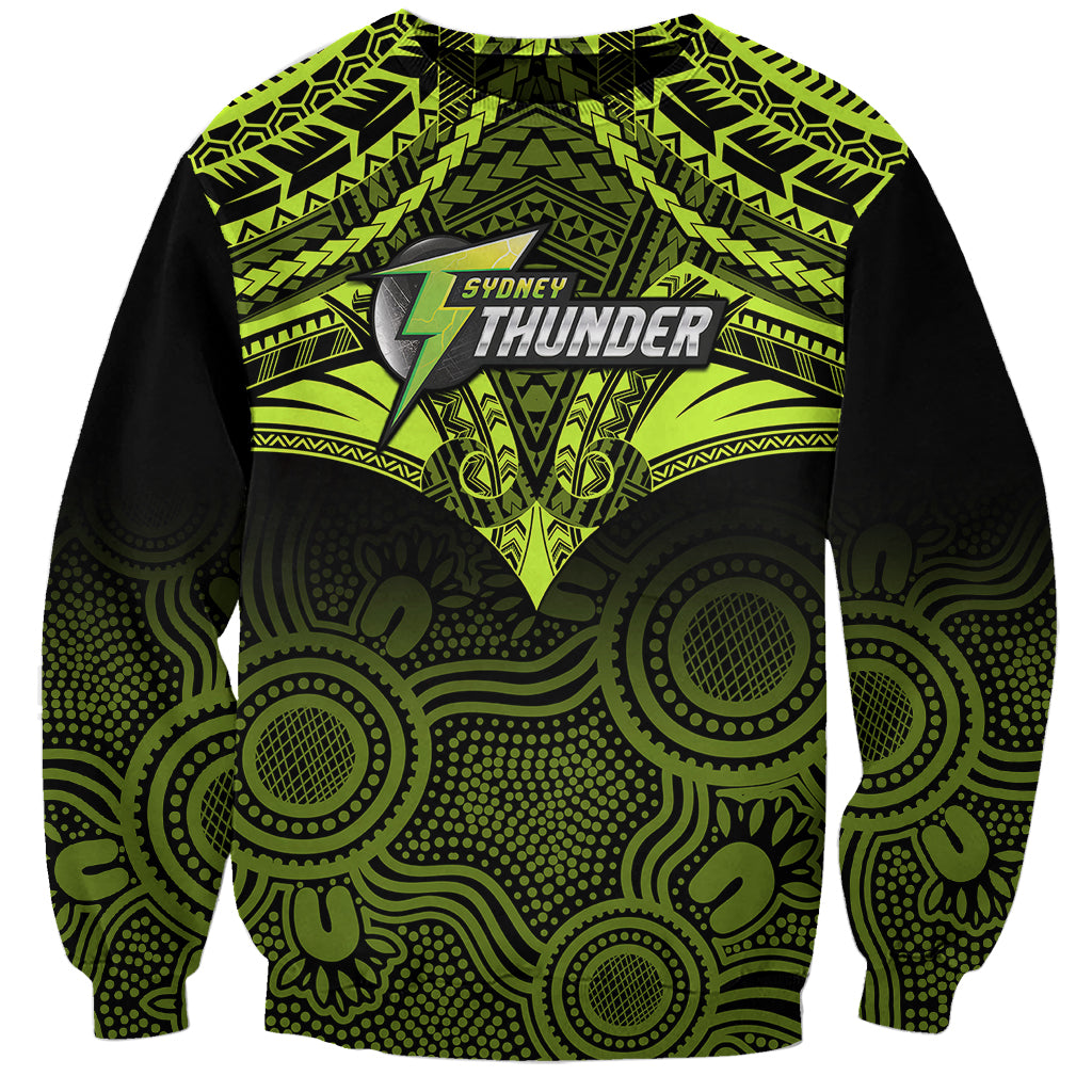 sydney-thunder-cricket-sweatshirt-2023-unique-indigenous-art-mix-polynesian-pattern
