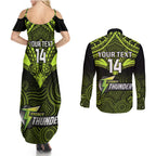 custom-sydney-thunder-cricket-couples-matching-summer-maxi-dress-and-long-sleeve-button-shirts-2023-unique-indigenous-art-mix-polynesian-pattern