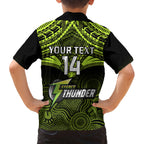 custom-sydney-thunder-cricket-family-matching-off-shoulder-maxi-dress-and-hawaiian-shirt-2023-unique-indigenous-art-mix-polynesian-pattern