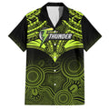 custom-sydney-thunder-cricket-family-matching-off-shoulder-maxi-dress-and-hawaiian-shirt-2023-unique-indigenous-art-mix-polynesian-pattern