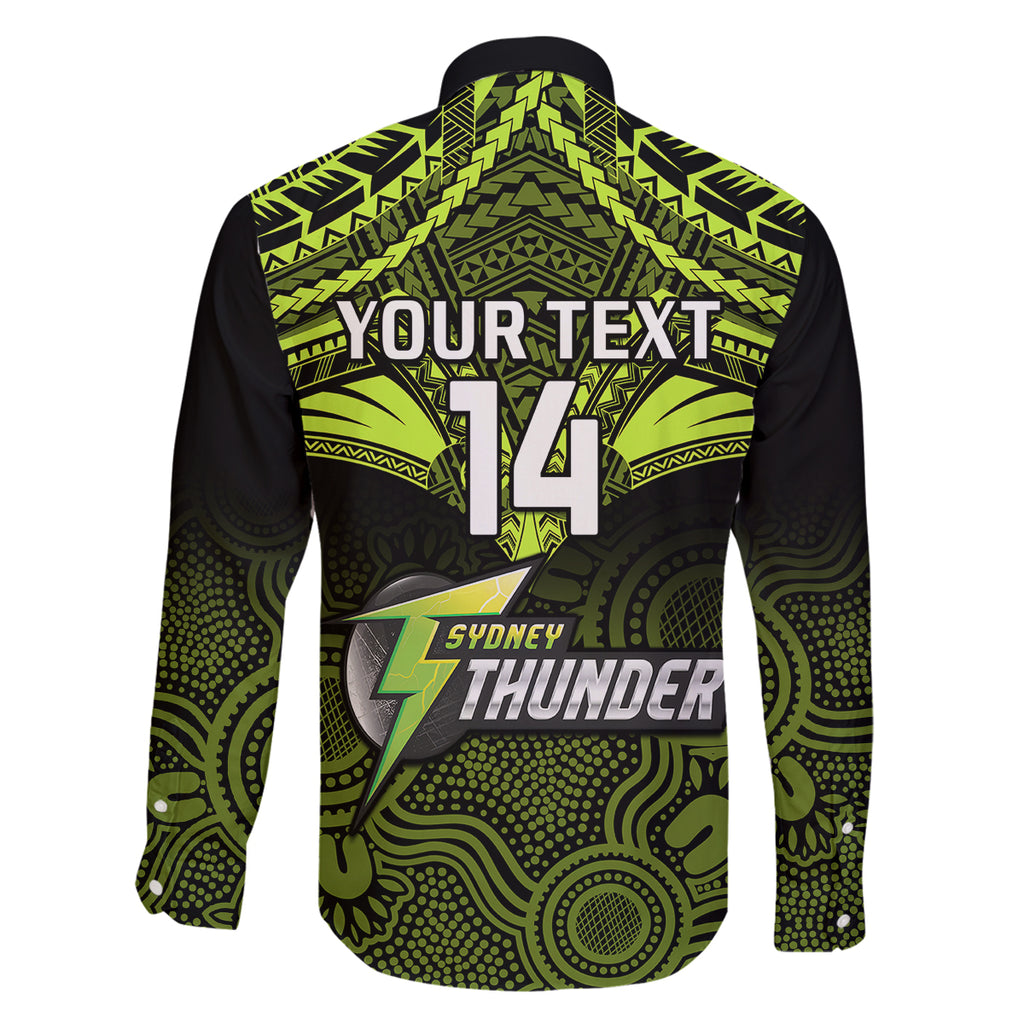 custom-sydney-thunder-cricket-family-matching-puletasi-dress-and-hawaiian-shirt-2023-unique-indigenous-art-mix-polynesian-pattern