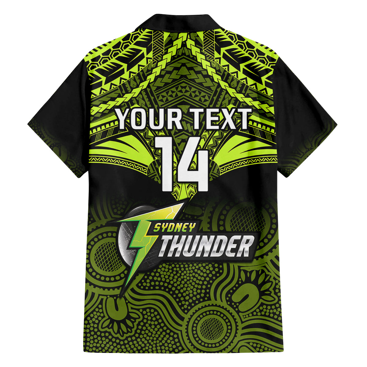 custom-sydney-thunder-cricket-family-matching-summer-maxi-dress-and-hawaiian-shirt-2023-unique-indigenous-art-mix-polynesian-pattern