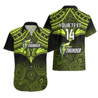 custom-sydney-thunder-cricket-hawaiian-shirt-2023-unique-indigenous-art-mix-polynesian-pattern