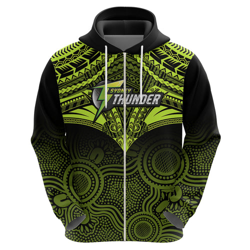 custom-sydney-thunder-cricket-hoodie-2023-unique-indigenous-art-mix-polynesian-pattern