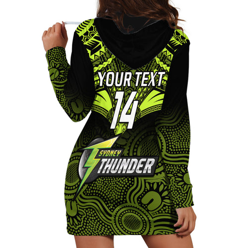 custom-sydney-thunder-cricket-hoodie-dress-2023-unique-indigenous-art-mix-polynesian-pattern