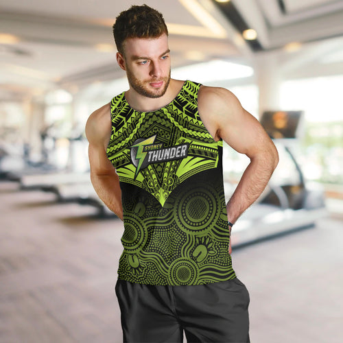 custom-sydney-thunder-cricket-men-tank-top-2023-unique-indigenous-art-mix-polynesian-pattern