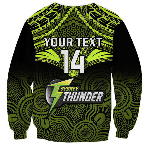 custom-sydney-thunder-cricket-sweatshirt-2023-unique-indigenous-art-mix-polynesian-pattern