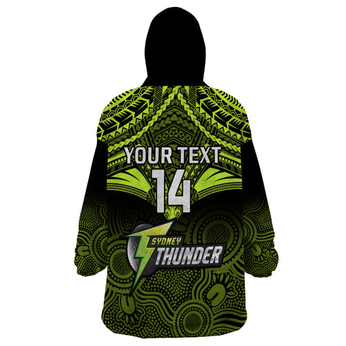 custom-sydney-thunder-cricket-wearable-blanket-hoodie-2023-unique-indigenous-art-mix-polynesian-pattern