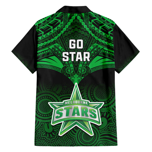 melbourne-stars-cricket-kid-hawaiian-shirt-2023-unique-indigenous-art-mix-polynesian-pattern