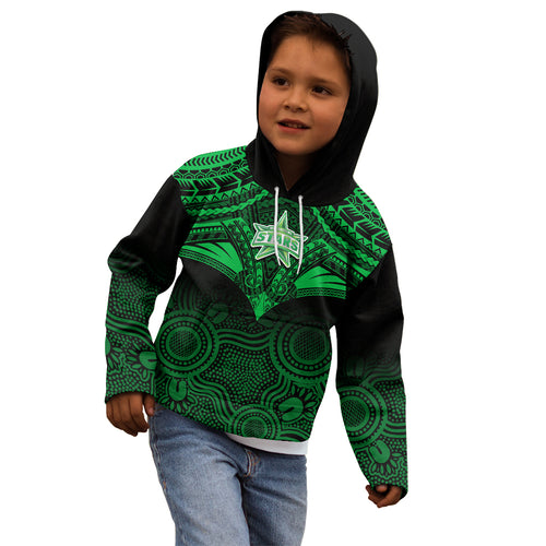 melbourne-stars-cricket-kid-hoodie-2023-unique-indigenous-art-mix-polynesian-pattern