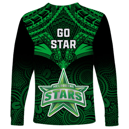 melbourne-stars-cricket-long-sleeve-shirt-2023-unique-indigenous-art-mix-polynesian-pattern