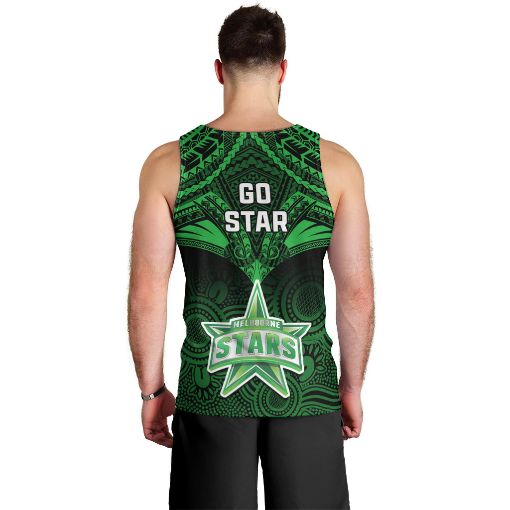 melbourne-stars-cricket-men-tank-top-2023-unique-indigenous-art-mix-polynesian-pattern