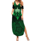 melbourne-stars-cricket-summer-maxi-dress-2023-unique-indigenous-art-mix-polynesian-pattern
