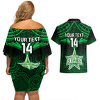 custom-melbourne-stars-cricket-couples-matching-off-shoulder-short-dress-and-hawaiian-shirt-2023-unique-indigenous-art-mix-polynesian-pattern