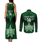 custom-melbourne-stars-cricket-couples-matching-tank-maxi-dress-and-long-sleeve-button-shirts-2023-unique-indigenous-art-mix-polynesian-pattern
