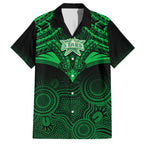 custom-melbourne-stars-cricket-family-matching-off-shoulder-maxi-dress-and-hawaiian-shirt-2023-unique-indigenous-art-mix-polynesian-pattern